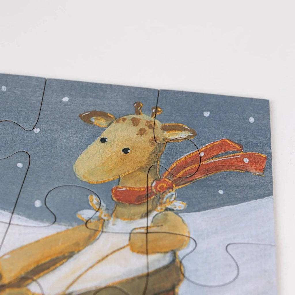 Leonie la girafe — Puzzles saisonniers (lot de 4)