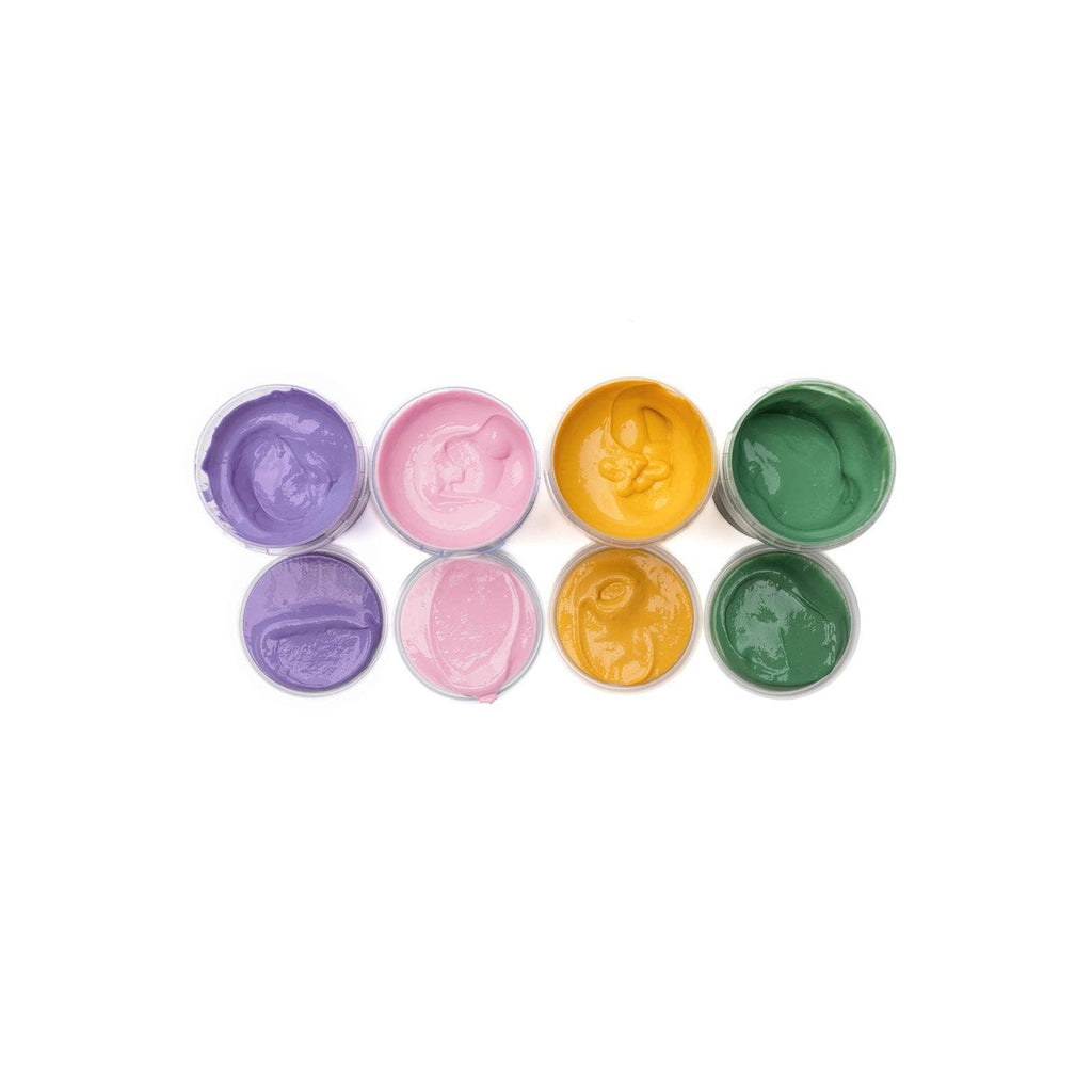 Set de 4 peintures végétaliennes pour doigts « Luka » bio NEOGRÜN