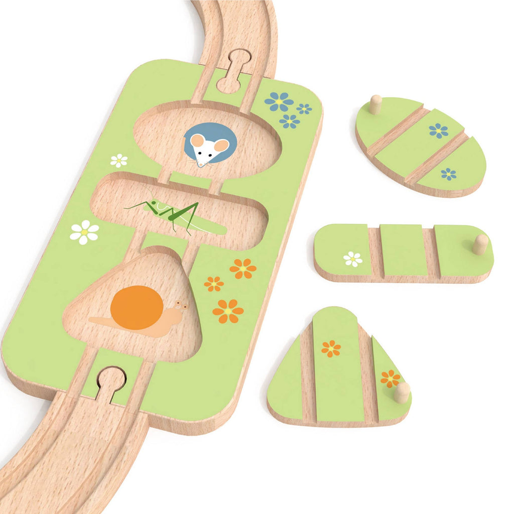 Petit Train du Monde en bois certifié FSC – Dès 3 ans