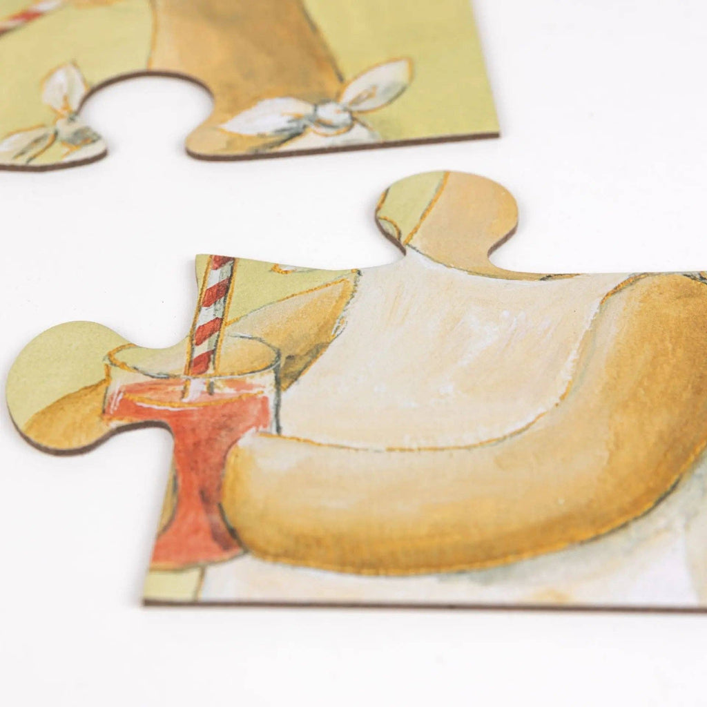 Leonie la girafe — Puzzles saisonniers (lot de 4)