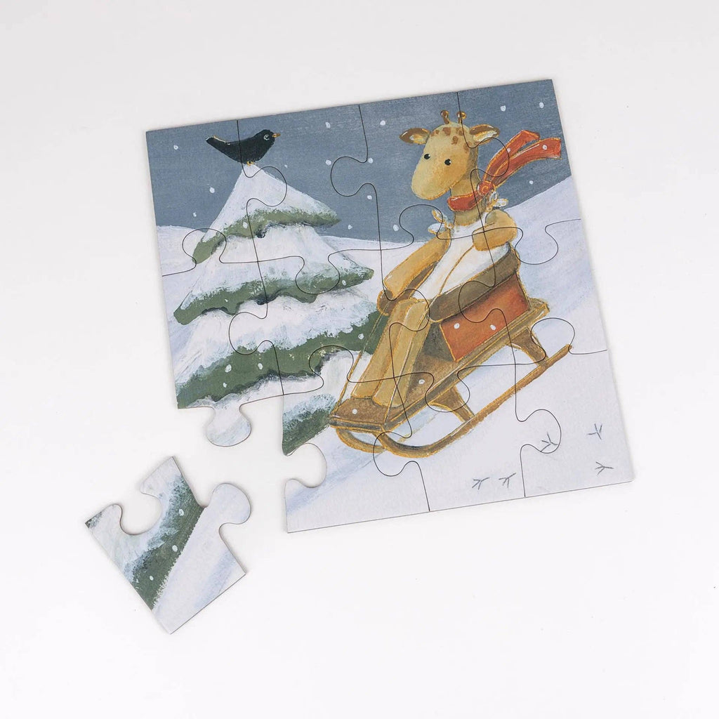 Leonie la girafe — Puzzles saisonniers (lot de 4)