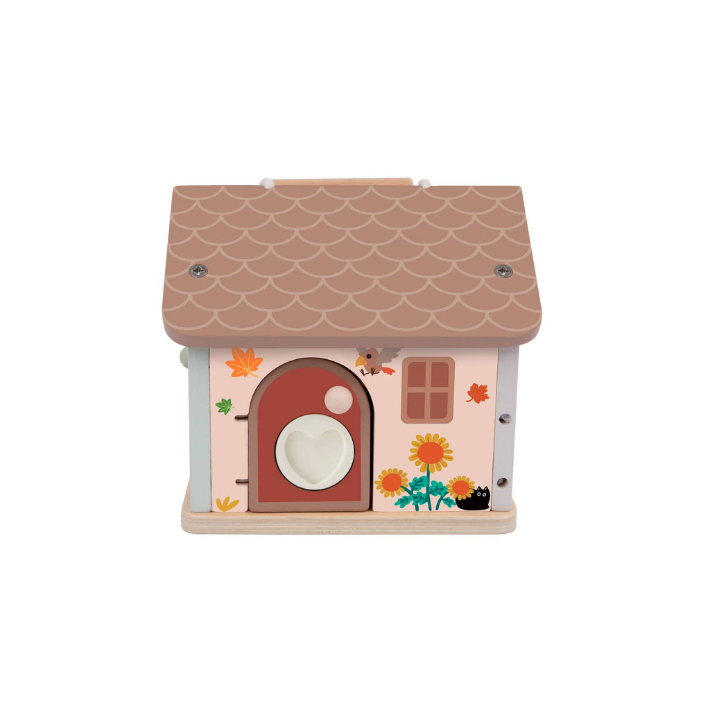 Maison en bois verrouillable Classic World – Jeu de découverte dès 18 mois