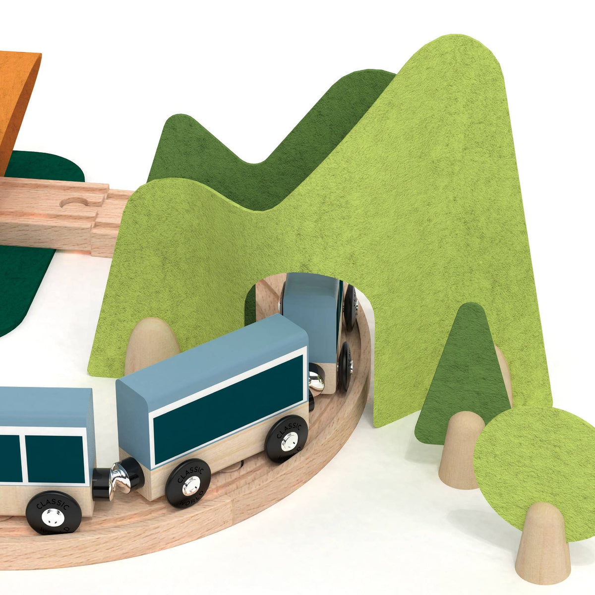 Petit Train du Monde en bois certifié FSC – Dès 3 ans