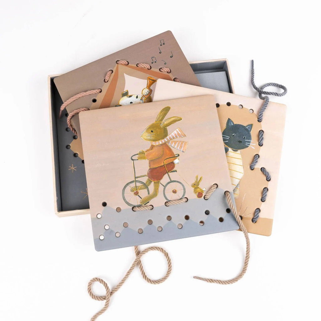 Cartes de couture d'animaux