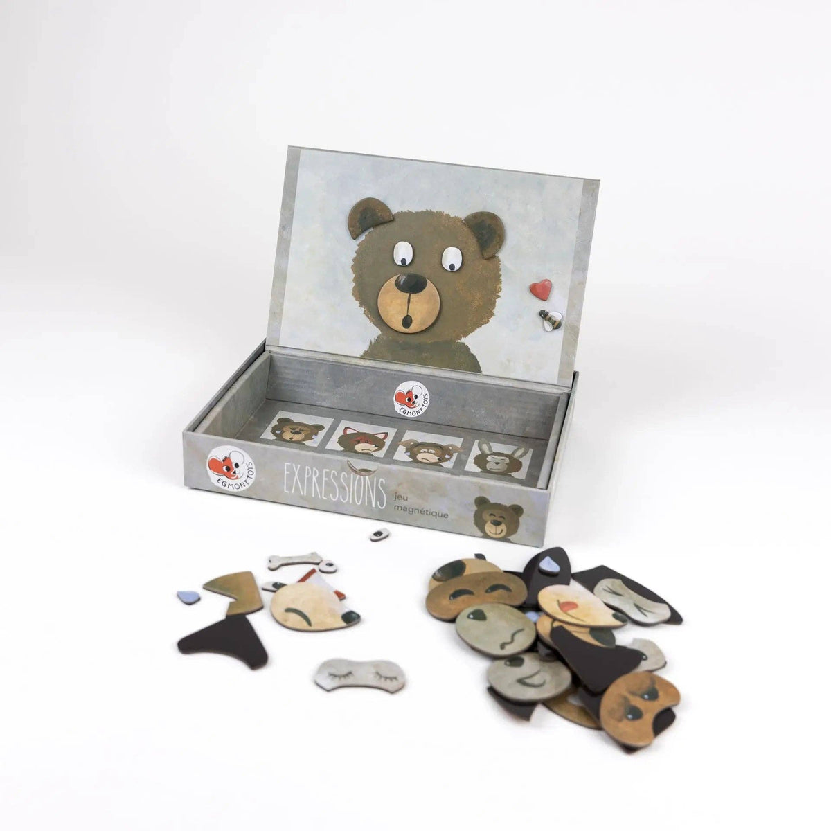 Jeu magnétique d'expressions