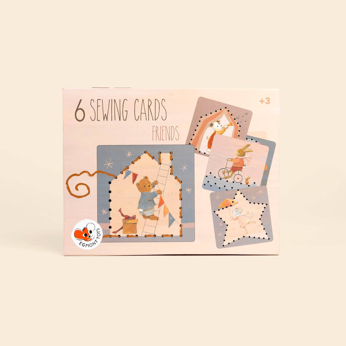 Cartes de couture d'animaux