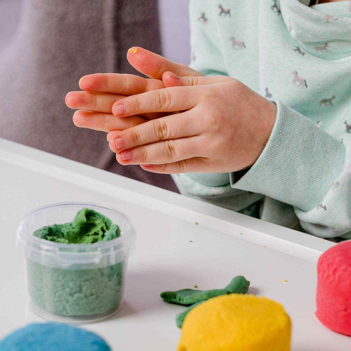 Ensemble de 4 pâtes vegan faciles à modeler « Loki » bio NEOGRÜN