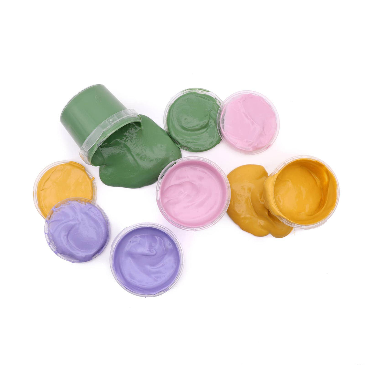 Set de 4 peintures végétaliennes pour doigts « Luka » bio NEOGRÜN