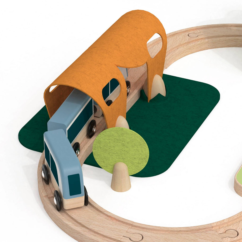Petit Train du Monde en bois certifié FSC – Dès 3 ans