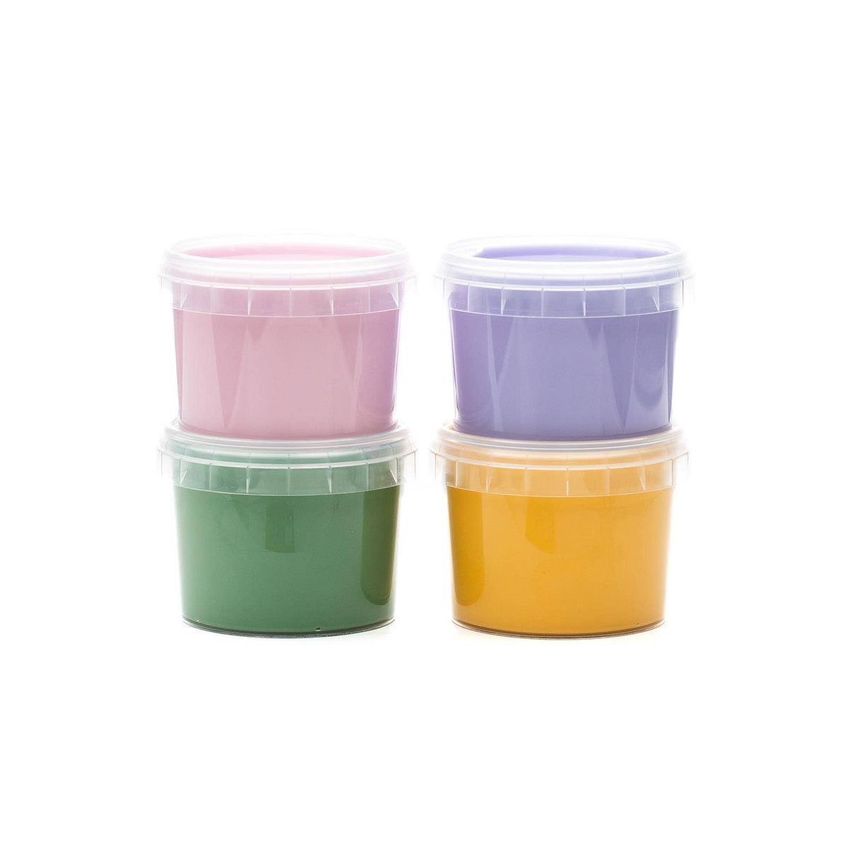 Set de 4 peintures végétaliennes pour doigts « Luka » bio NEOGRÜN