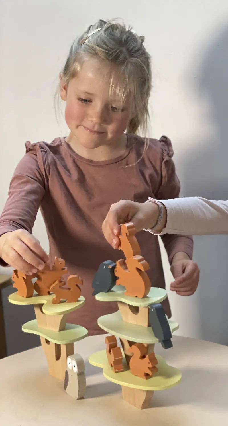 Jeu d'empilement d'écureuils