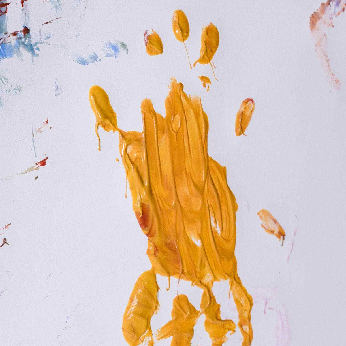 Set de 4 peintures végétaliennes pour doigts « Luka » bio NEOGRÜN