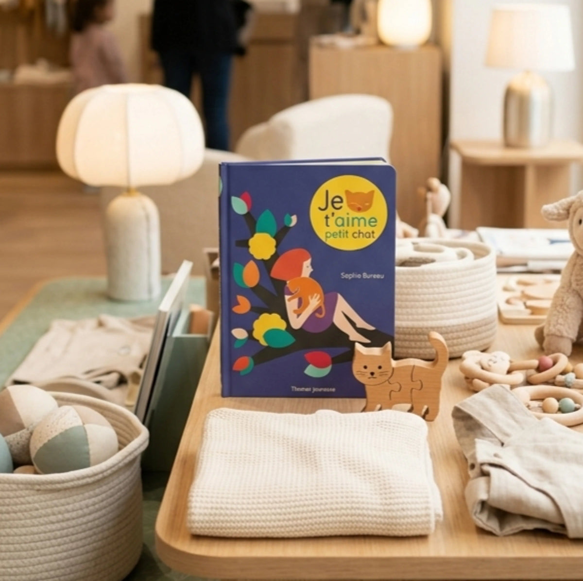 Je t’aime petit chat – Livre pop-up et tactile dès 3 ans