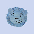 Balle hochet lion bleu en coton bio – Bientôt disponible