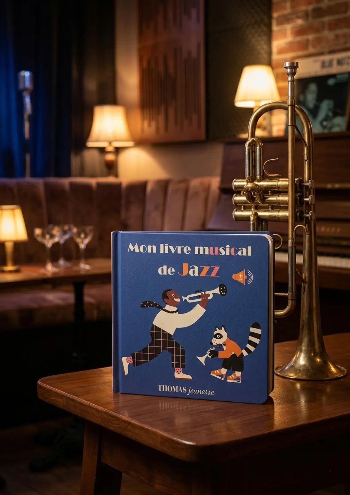 Mon livre musical de jazz – Livre sonore dès 6 mois