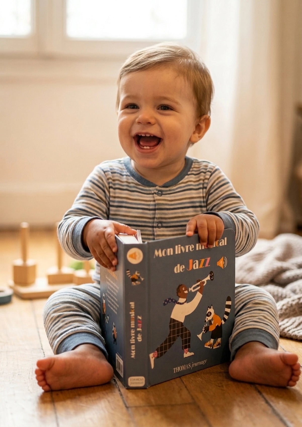 Mon livre musical de jazz – Livre sonore dès 6 mois