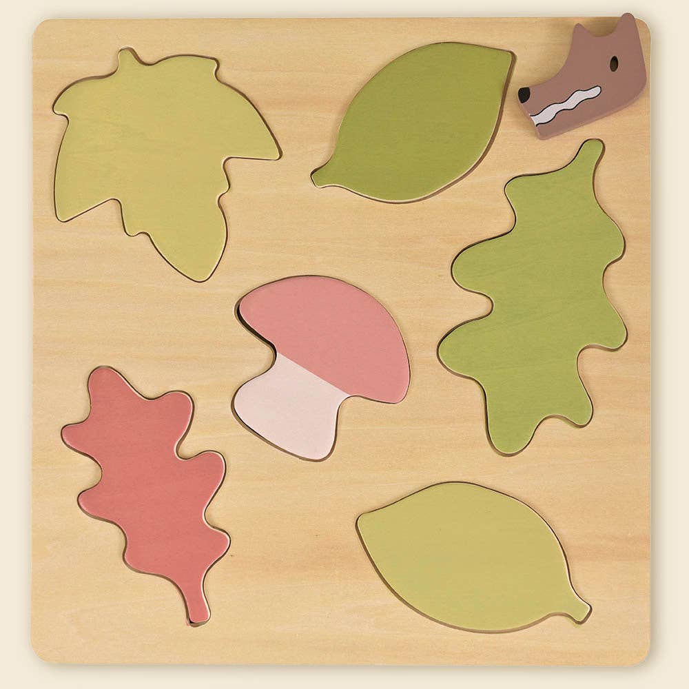 Puzzle à chevilles de la forêt
