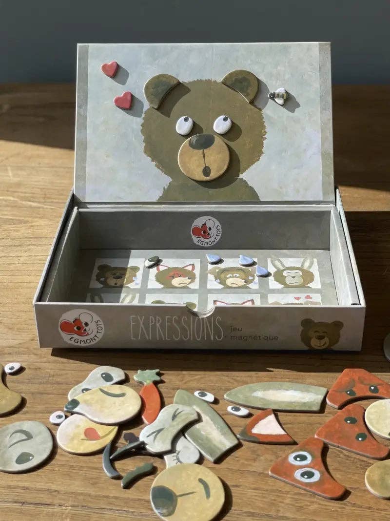 Jeu magnétique d'expressions