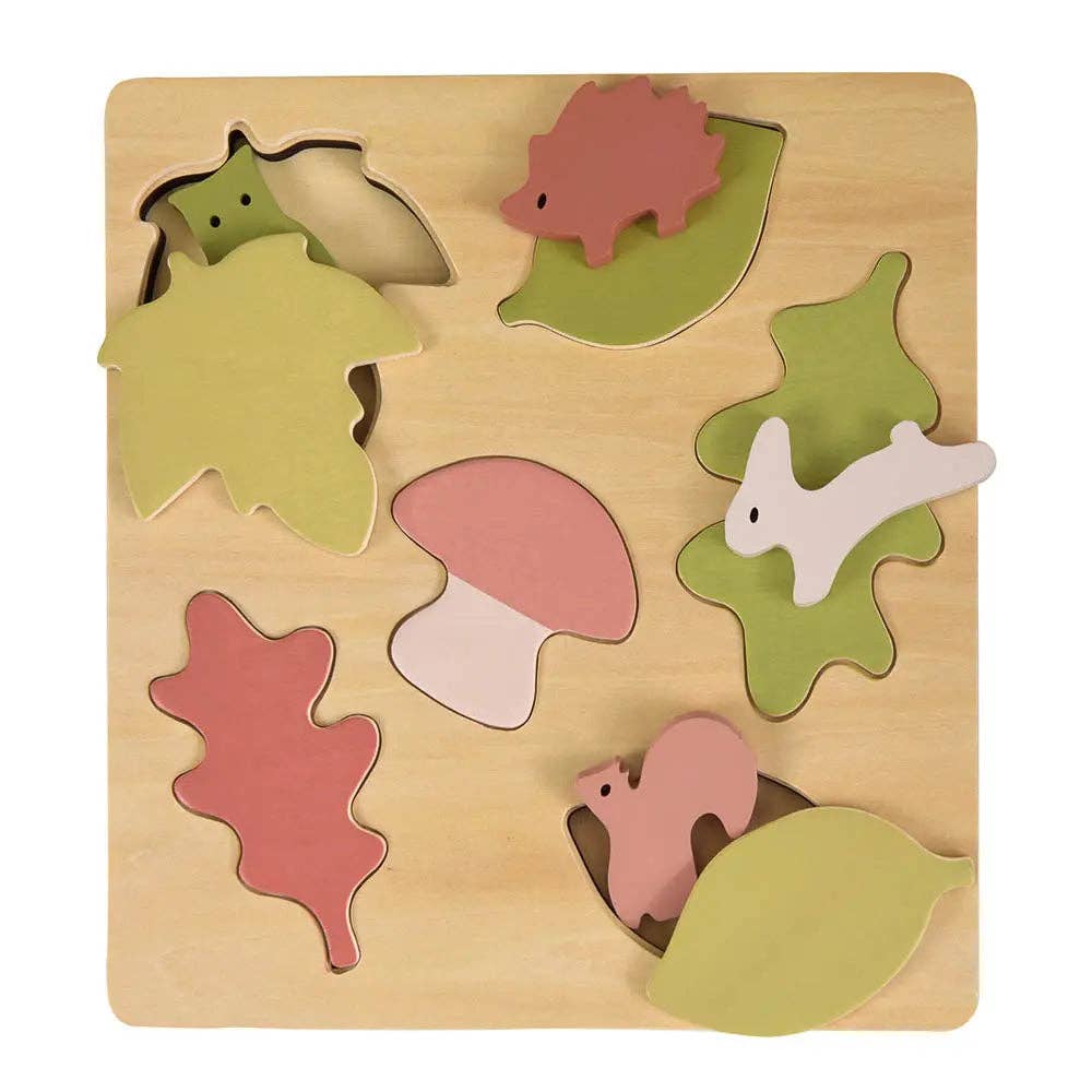 Puzzle à chevilles de la forêt