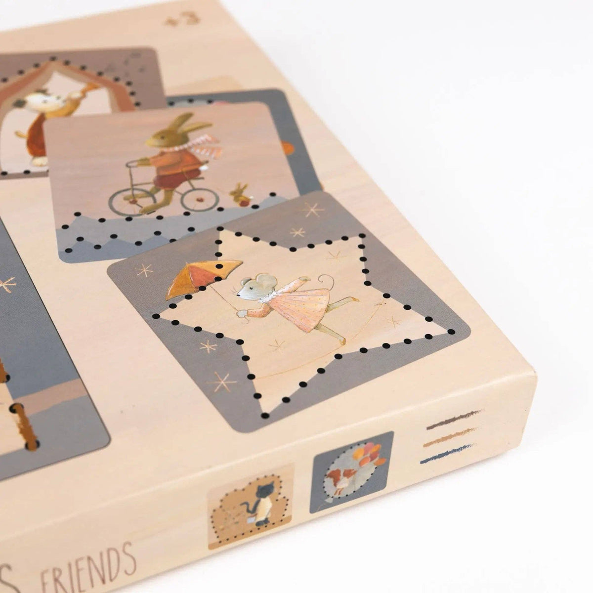 Cartes de couture d'animaux