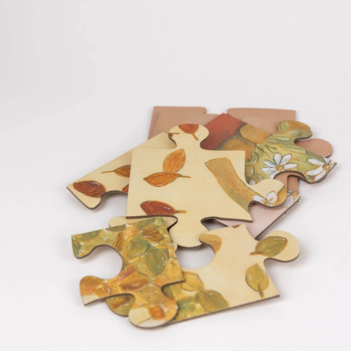 Leonie la girafe — Puzzles saisonniers (lot de 4)
