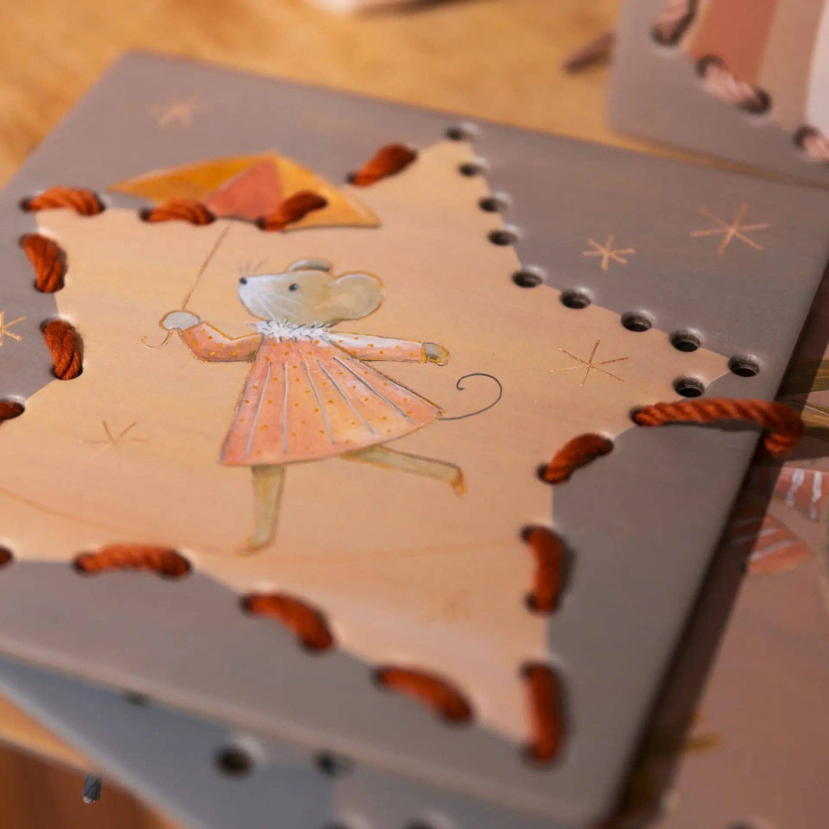 Cartes de couture d'animaux