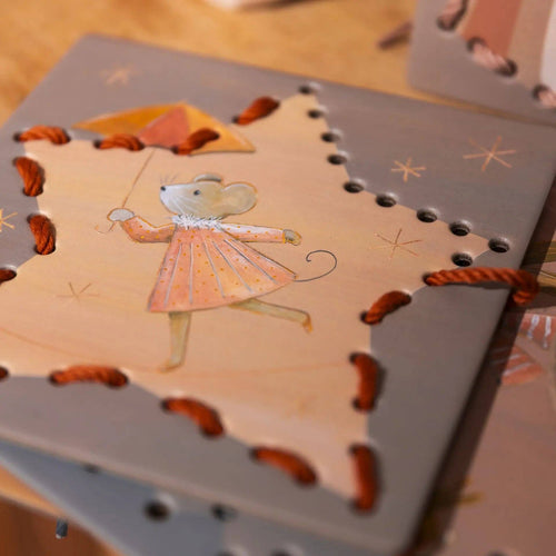 Cartes de couture d'animaux