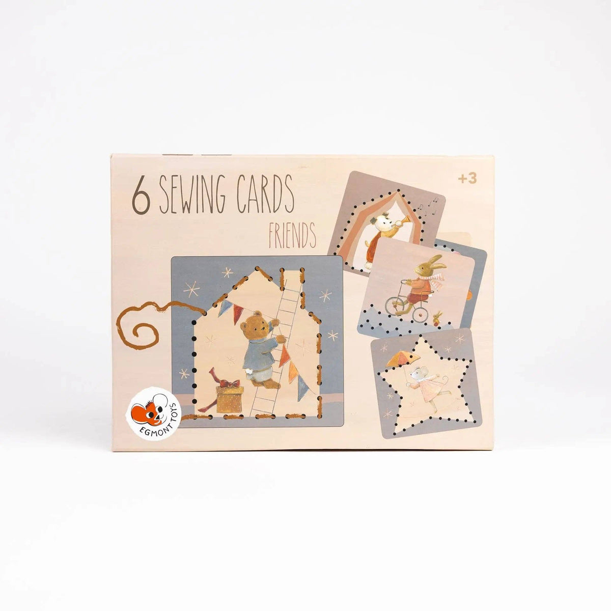 Cartes de couture d'animaux