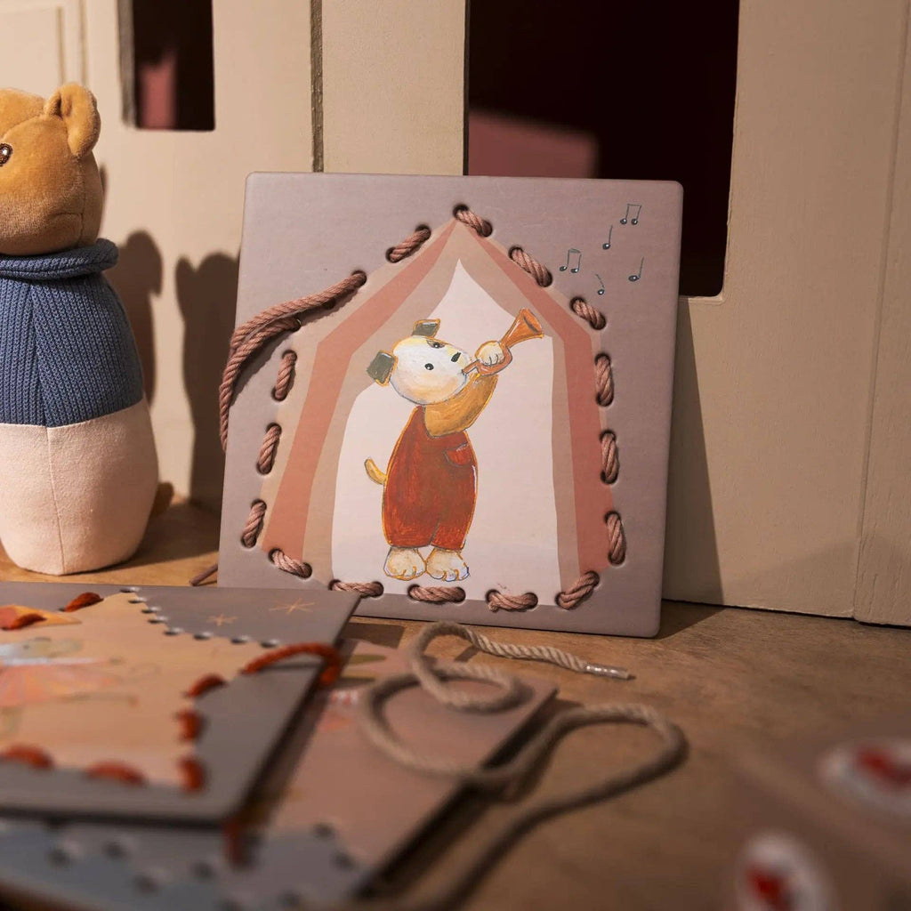 Cartes de couture d'animaux