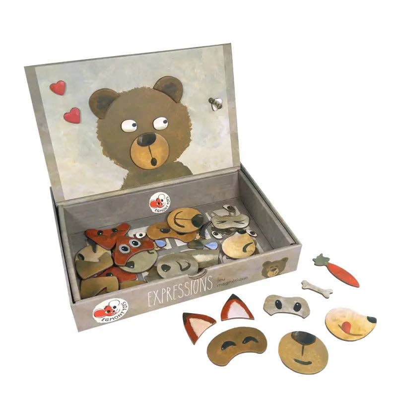 Jeu magnétique d'expressions