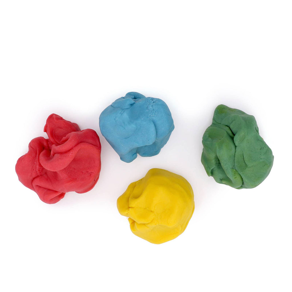 Set de pâte à modeler vegan facile biologique 4 pièces « Yuki » NEOGRÜN