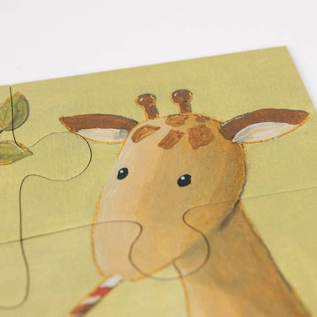 Leonie la girafe — Puzzles saisonniers (lot de 4)