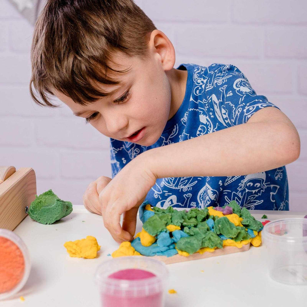Ensemble de 4 pâtes vegan faciles à modeler « Loki » bio NEOGRÜN
